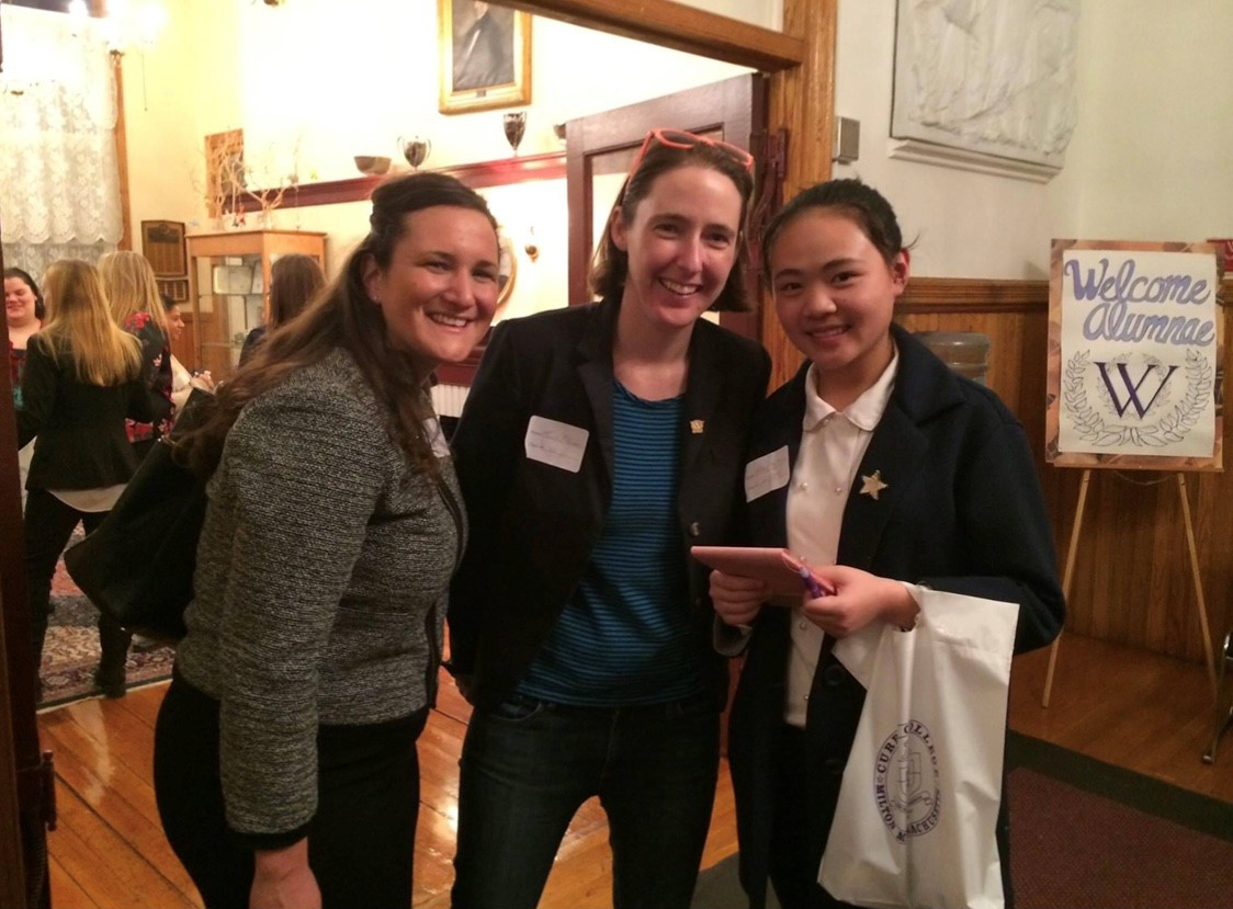 International Students at an Alumnae Event