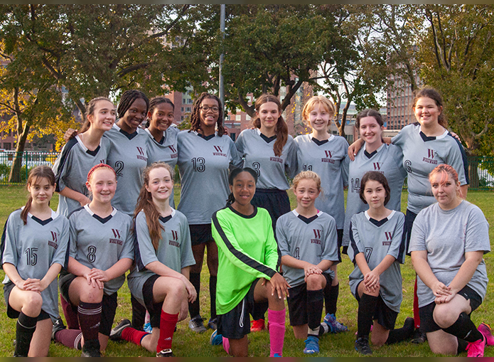 Woodward Wildcats Soccer Team Photo