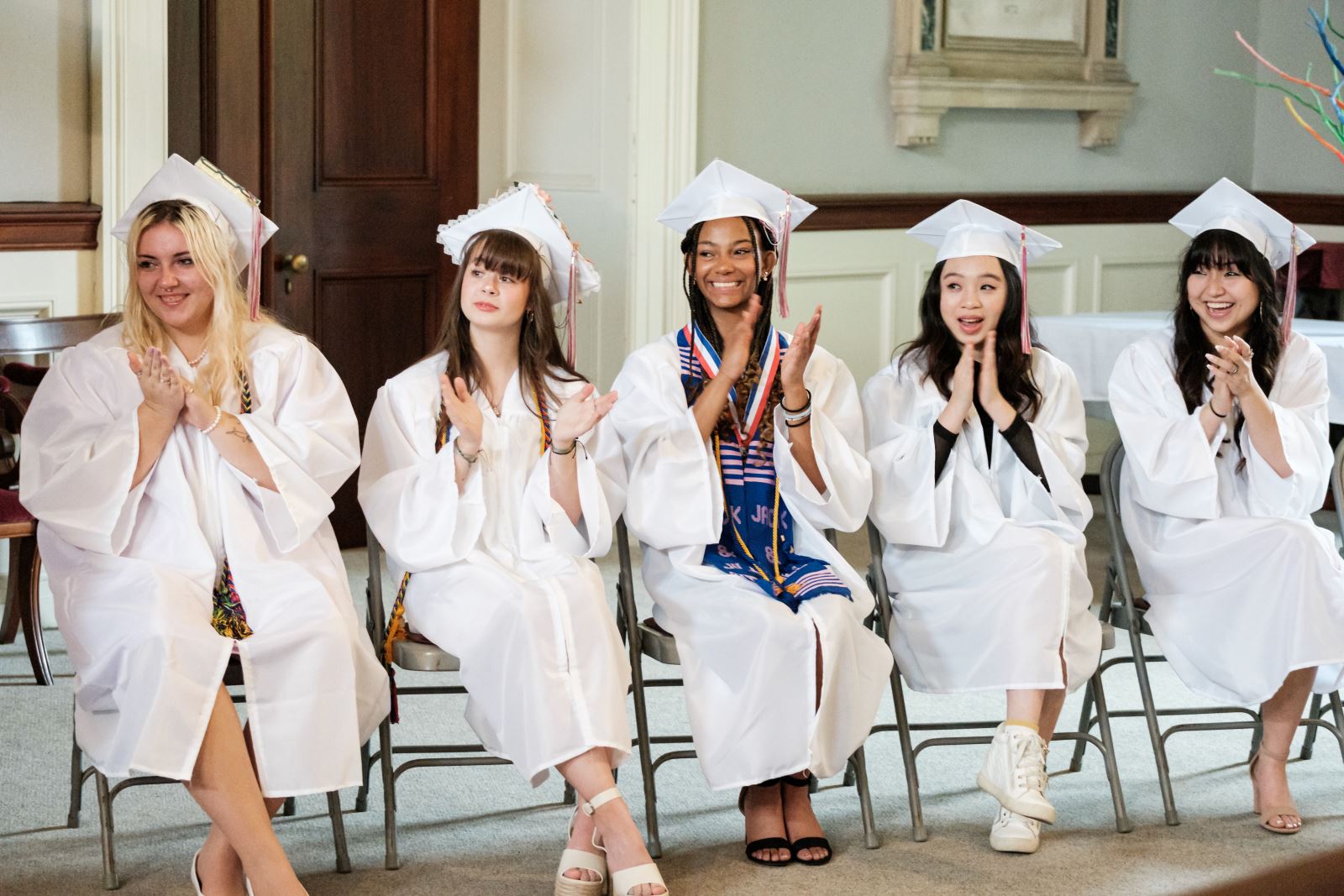 Woodward Students Seated at Graduation