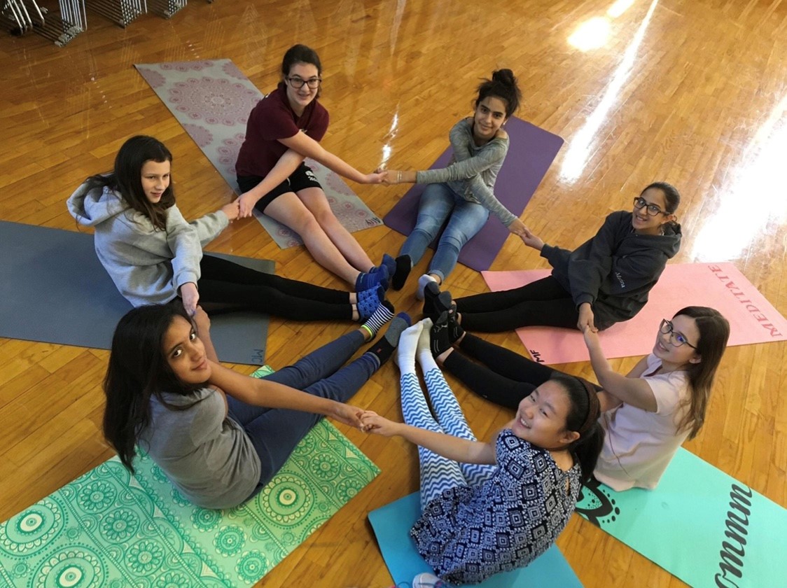 Woodward students participating in a club activity