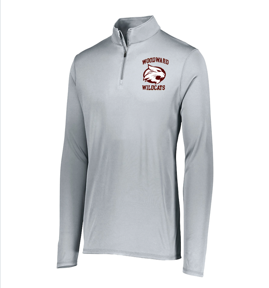 gray pullover with Wildcats logo